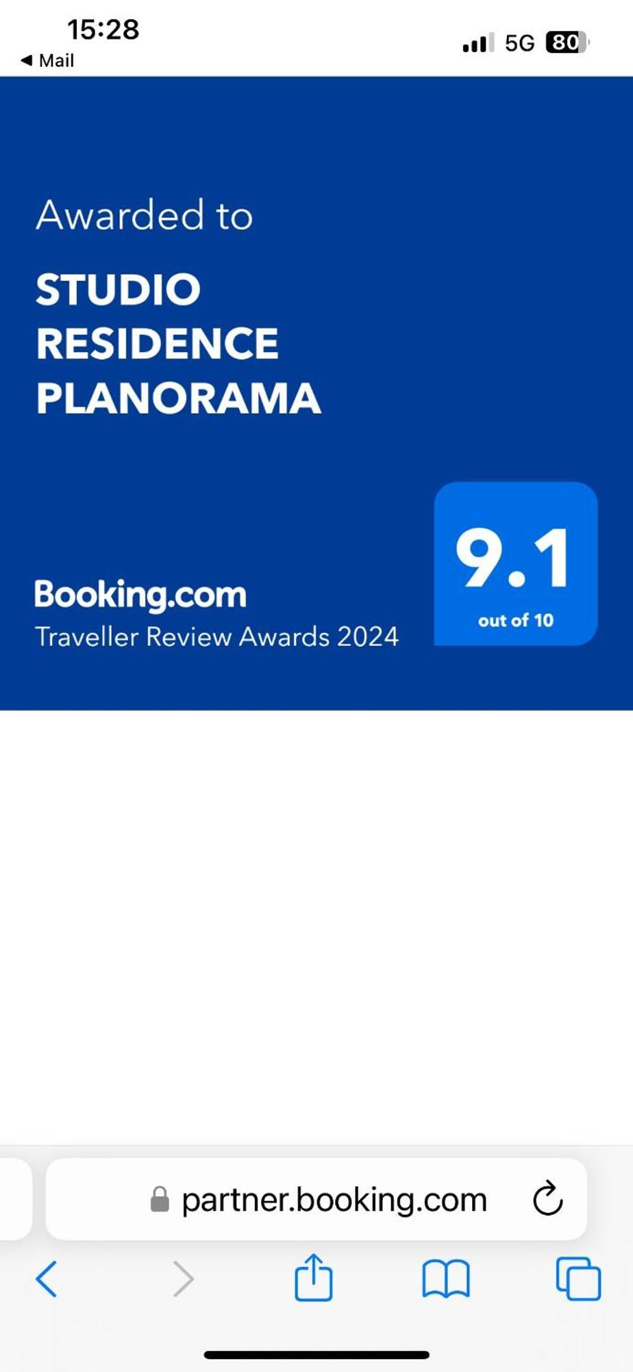 Appartamento Studio Planorama *